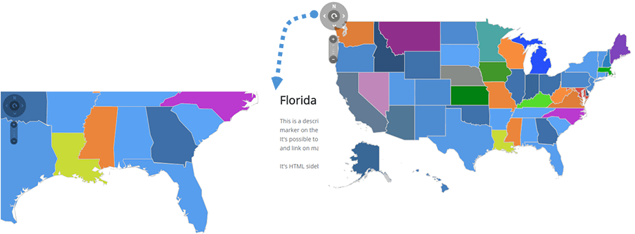 Full Map Zoom Control - Polls Us Before And After (920x346), Png Download