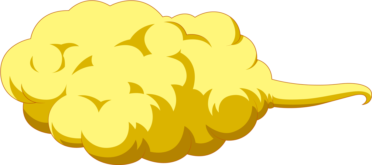 Nube Voladora Atomix - Nube Voladora De Goku (1280x545), Png Download