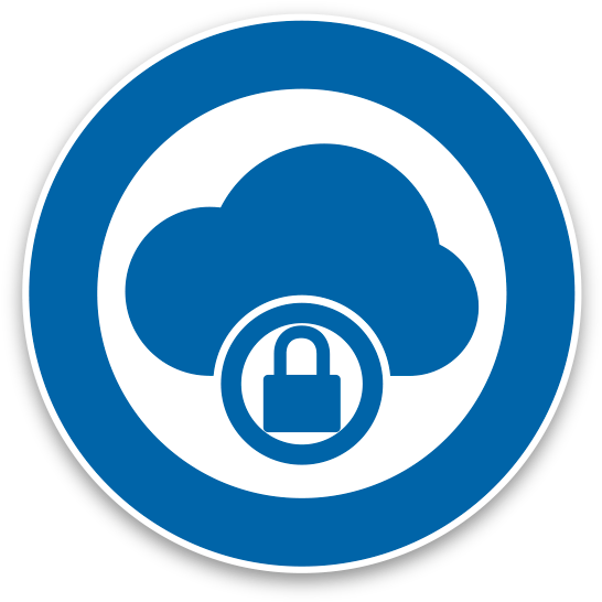 La Nube - Seguridad De La Nube (560x560), Png Download
