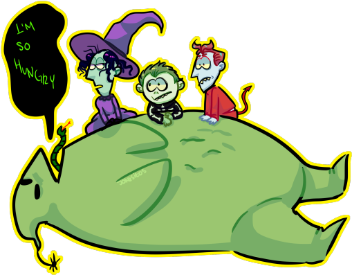 Esta Bien - - Cartoon (540x450), Png Download