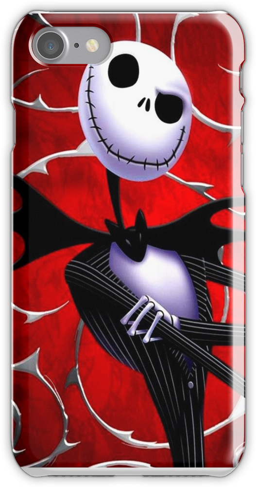 Jack Skellington In Red Iphone 7 Snap Case - Nightmare Before Christmas - Jack 3-d Bookmark (750x1000), Png Download