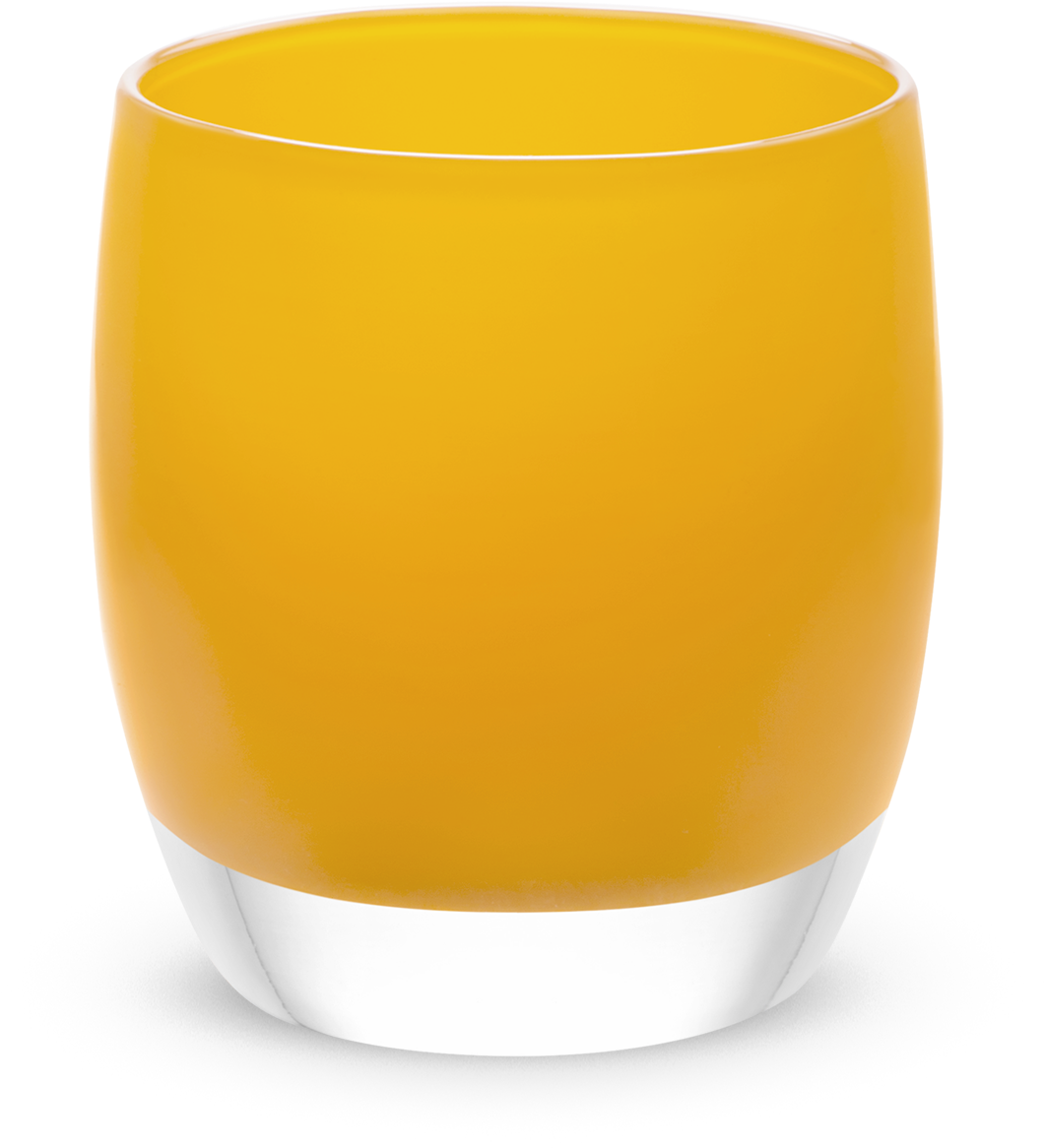 Crayola - Best Orange Glassybaby Votive Shine (1274x1276), Png Download