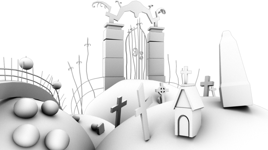 Halloweentown Clipart Jack Skellington Halloweentown - Nightmare Before Christmas White Background (900x506), Png Download