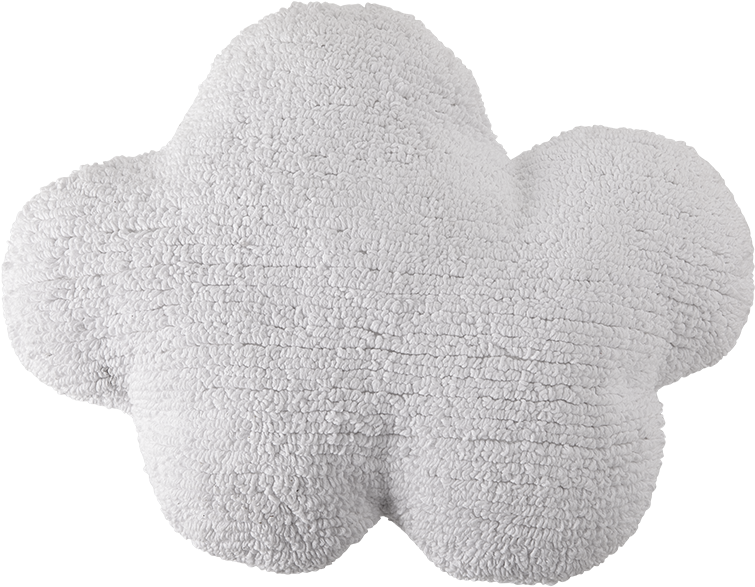 Cojín Nube Blanca De Lorena Canals - Cushion Cloud White (900x600), Png Download