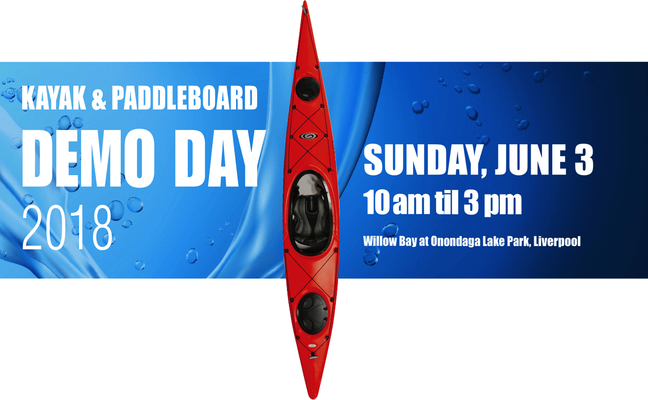 Camillus Kayak Shop Deno Day - The Camillus Kayak Shop - Kayaks Paddleboards Cny (1260x779), Png Download