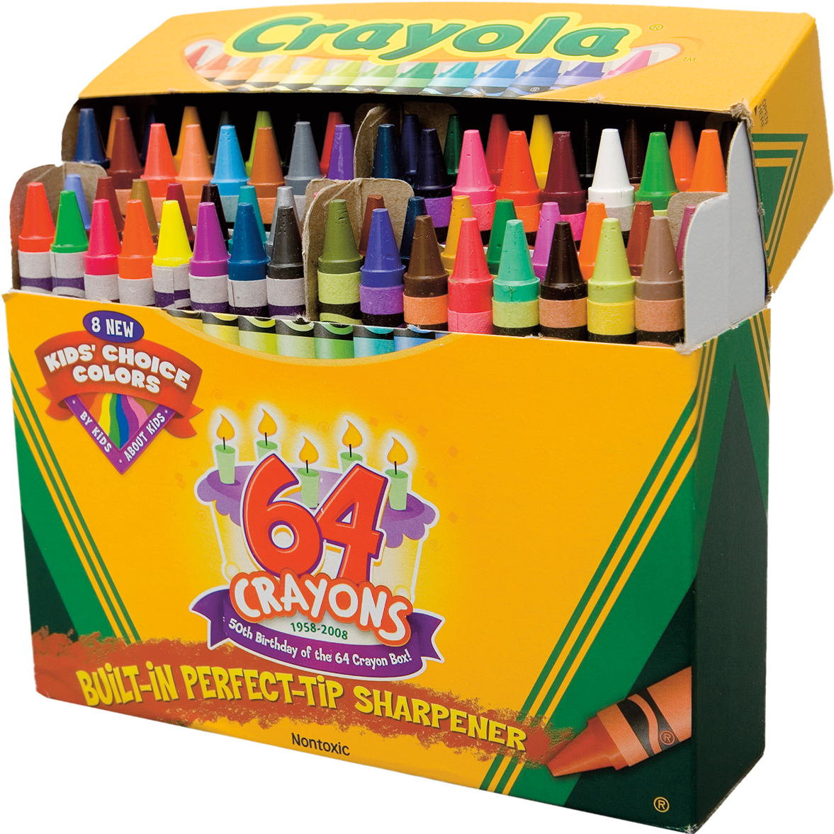 Image Component Popup - Crayola Pip-squeaks Skinnies Washable Markers - 64 (1199x1180), Png Download