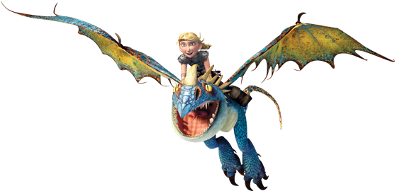 Astr#stormfly 1 How To Train Your Dragon - Train Your Dragon Dvd Cover (580x293), Png Download