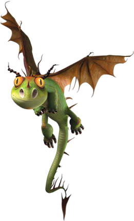Terrible Terror - Small Dragons How To Train Your Dragon (399x435), Png Download