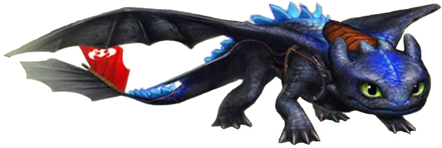 Titan Toothless-rob - Desdentado Como Entrenar A Tu Dragon (888x322), Png Download