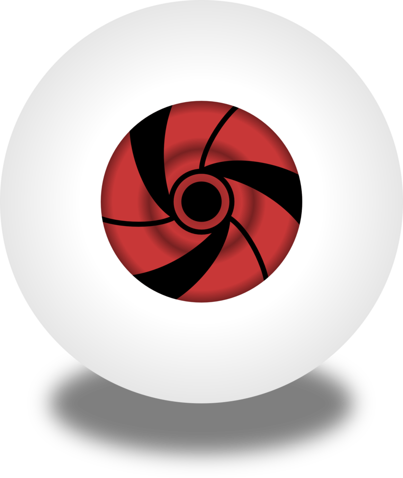S Mangekyou By Kriss On Deviantart Rais - Mangekyou Sharingan 3d Digital Logo (821x973), Png Download