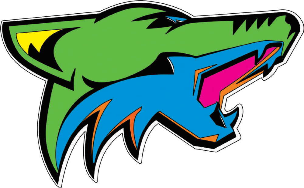 Phoenix Coyotes Coloring Pages (1000x620), Png Download