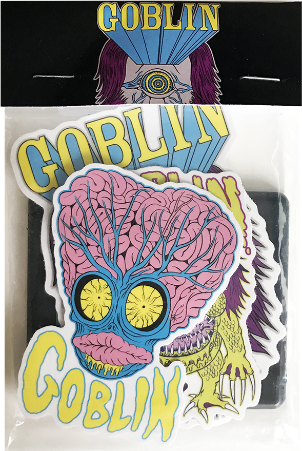 Sticker Set, Other, Goblin, Justin Ishmael - Cartoon (1000x1000), Png Download