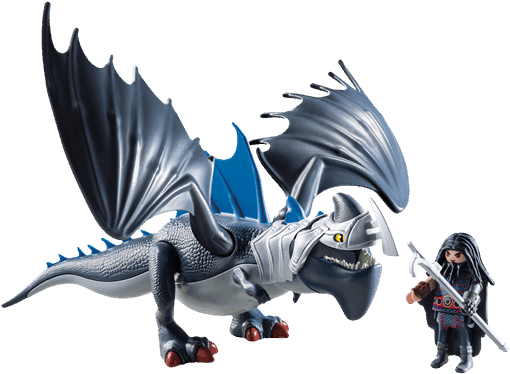 How To Train Your Dragon - Playmobil How To Train Your Dragon (600x600), Png Download