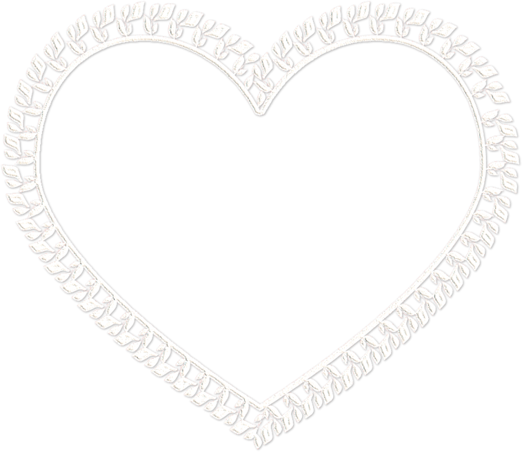 Lace Hearts - White Lace Hearts Png (757x655), Png Download