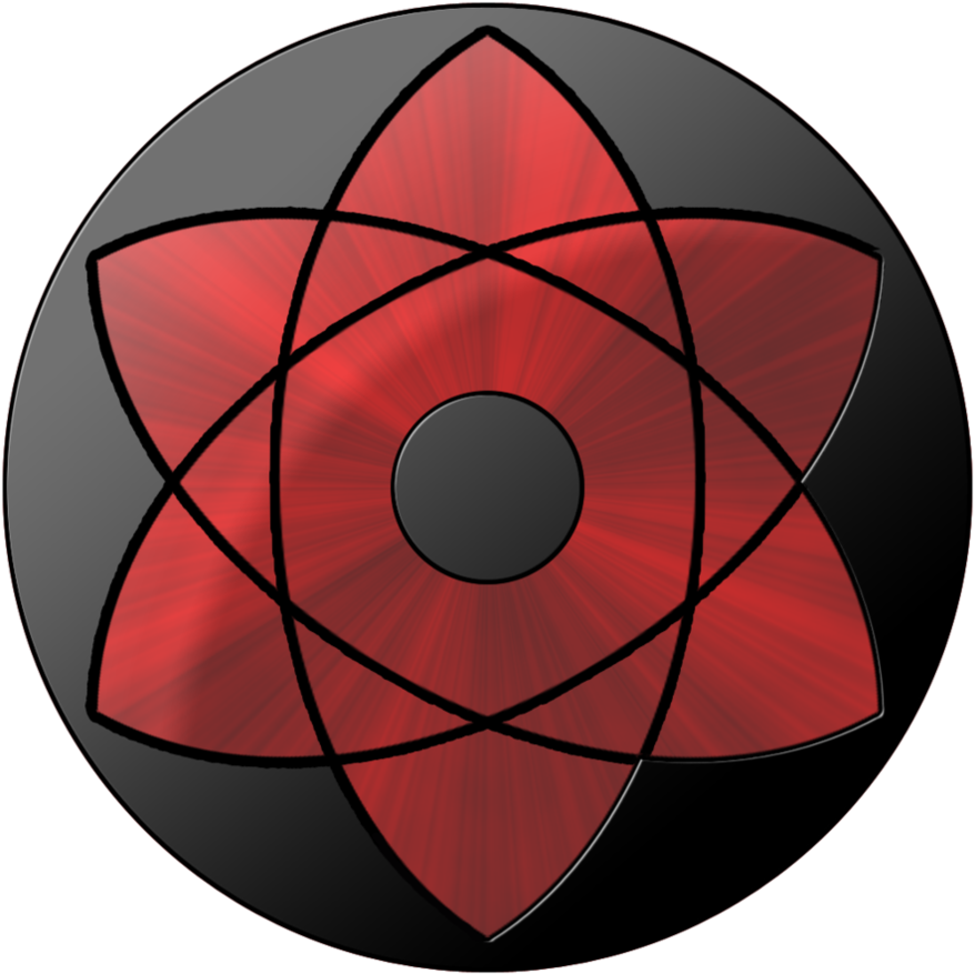 Download Sharingan Clip Art - Sasuke Eternal Mangekyou Sharingan (894x894), Png Download