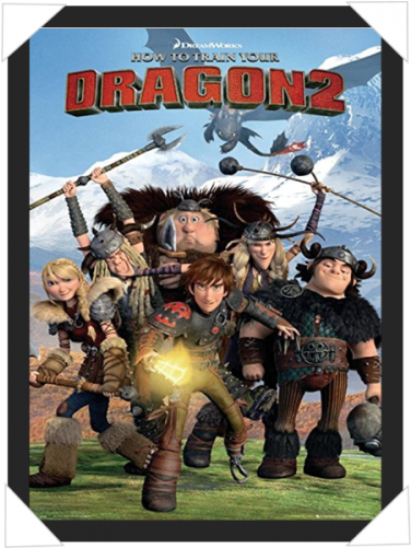 #188 - Train Your Dragon 2 Poster (500x500), Png Download