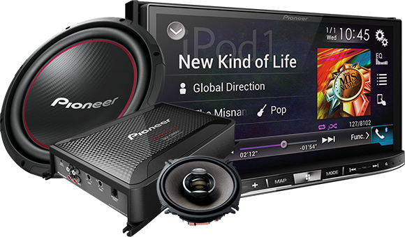 Pioneer - Pioneer Avh 4000nex - Dvd Receiver - In-dash Unit (580x340), Png Download