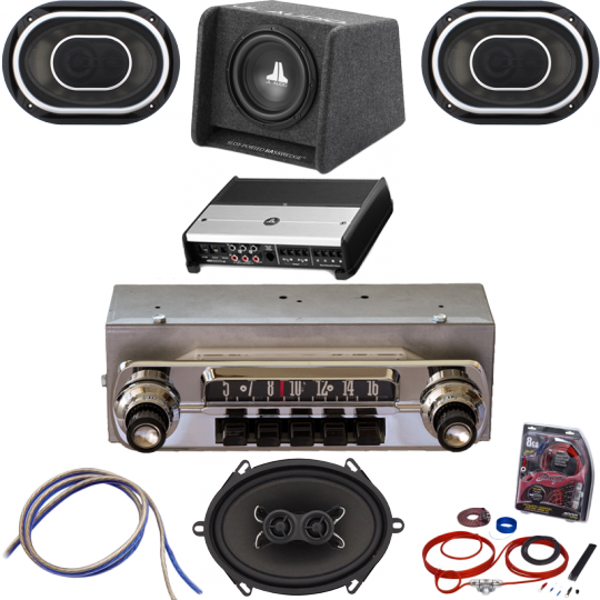 1962 -63 Ford Fairlane Radio With Bluetooth Jl Audio - 1968 Camaro Radio Bluetooth (540x540), Png Download