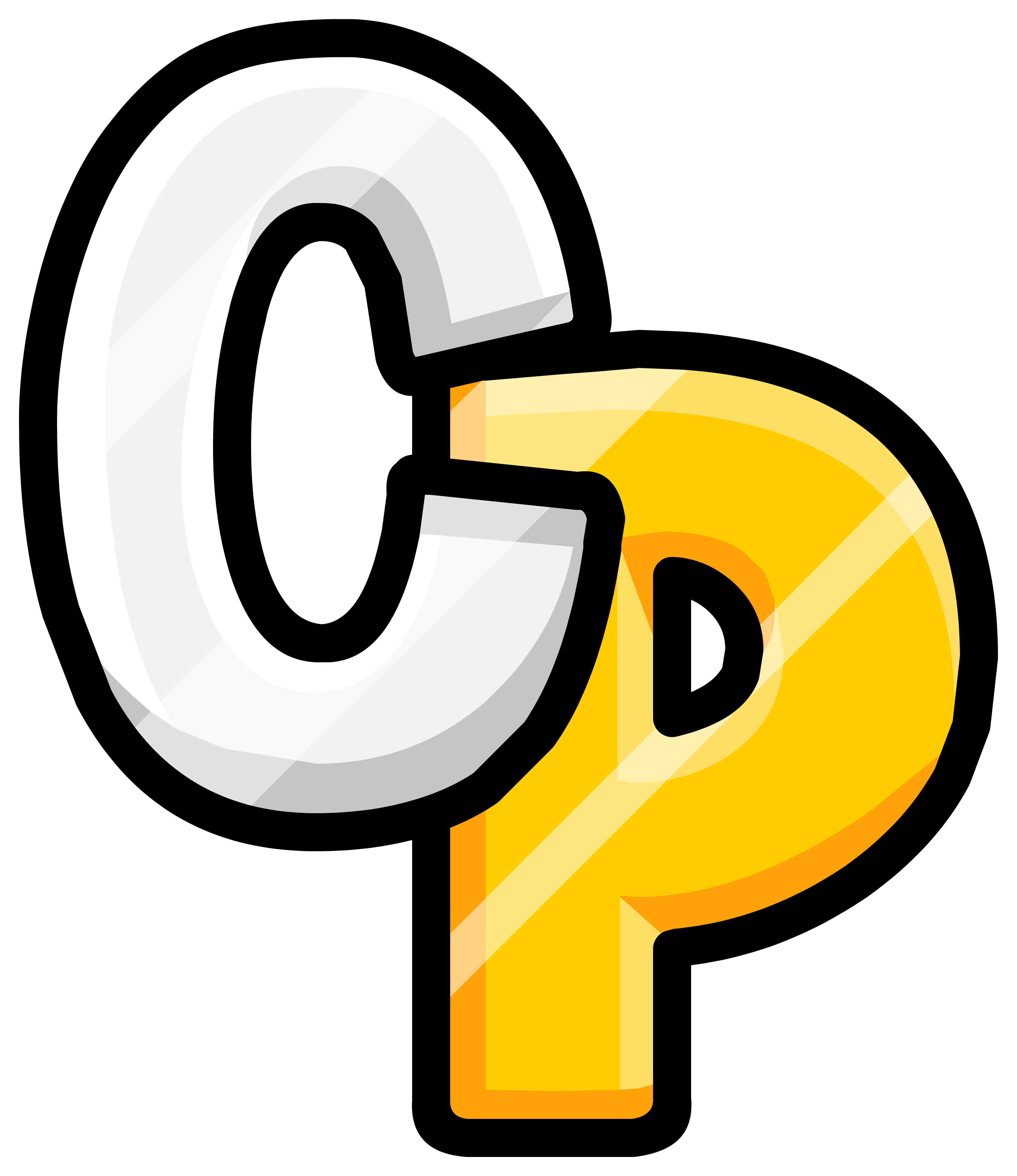 Cp Decal Pin Icon - Pin Cp (3208x3708), Png Download