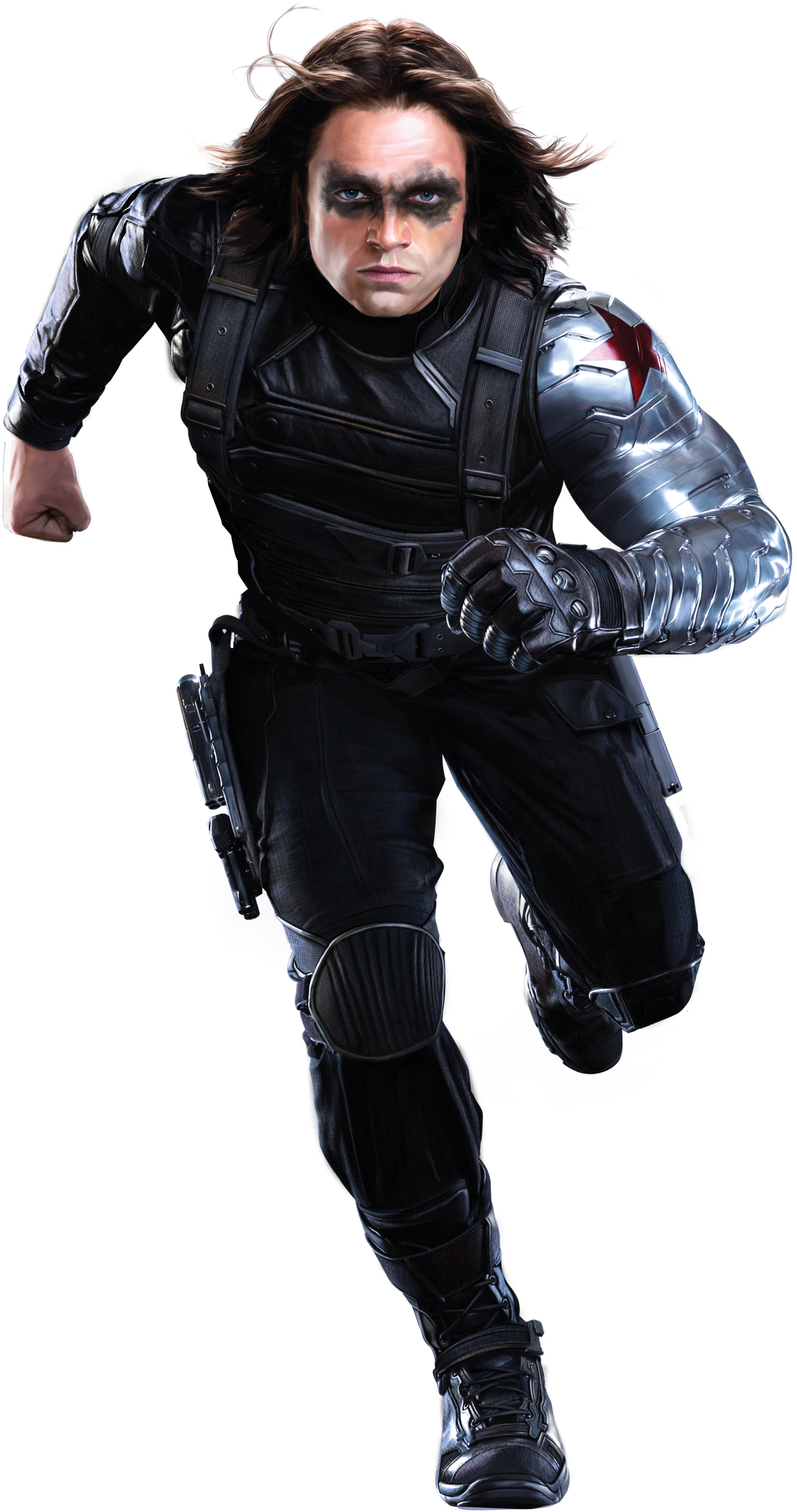 Bucky Barnes The Winter Soldier - Marvel Bucky Barnes Png (1900x2664), Png Download