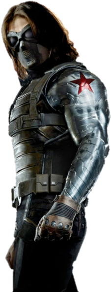 Winter Soldier - Winter Soldier Marvel Png (400x635), Png Download