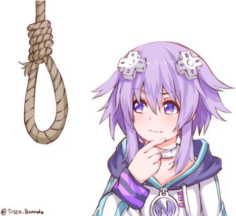 Neptune Neptunia - Hyperdimension Neptunia Neptune (500x426), Png Download