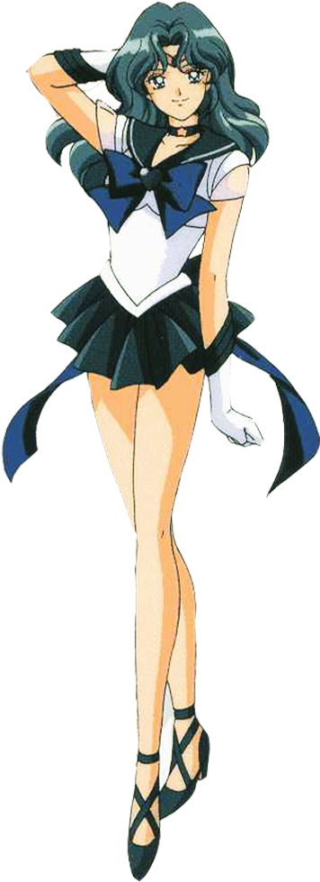 Super Sailor Neptune - Sailor Neptune Stars (504x985), Png Download