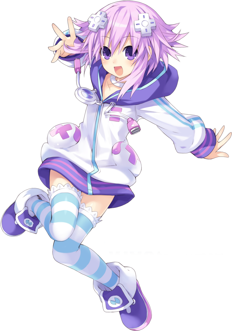 Neptunia Neptune Png - Hyperdimension Neptunia Neptune (1024x1439), Png Download