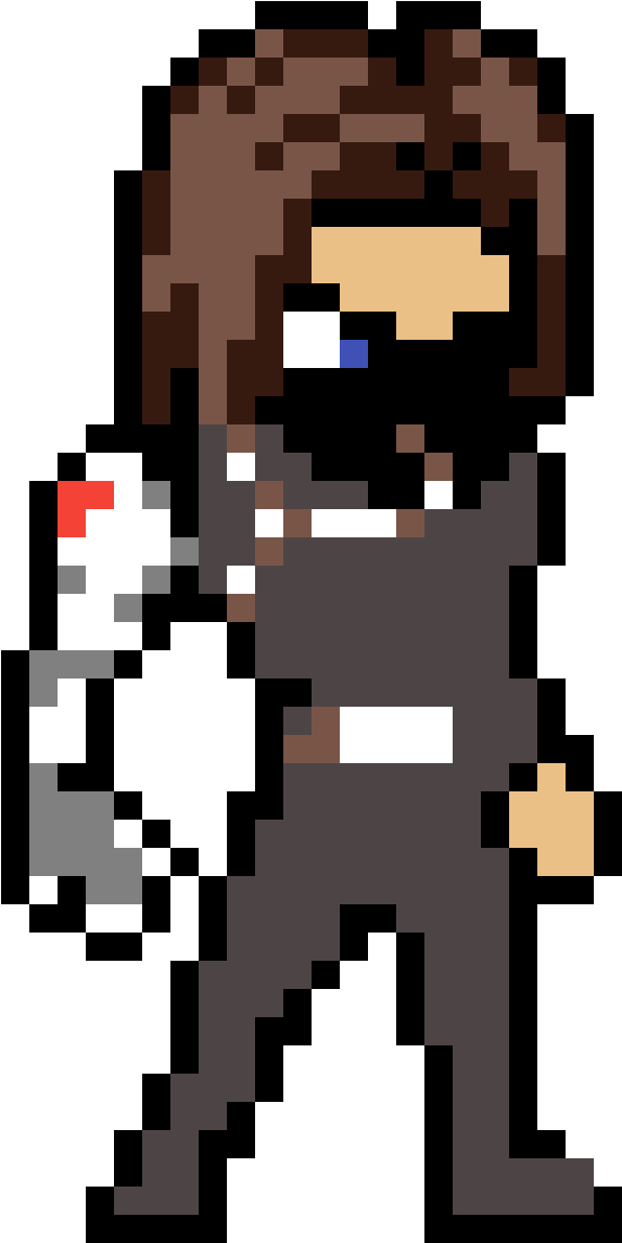 Bucky Barnes - Cartoon (832x1196), Png Download