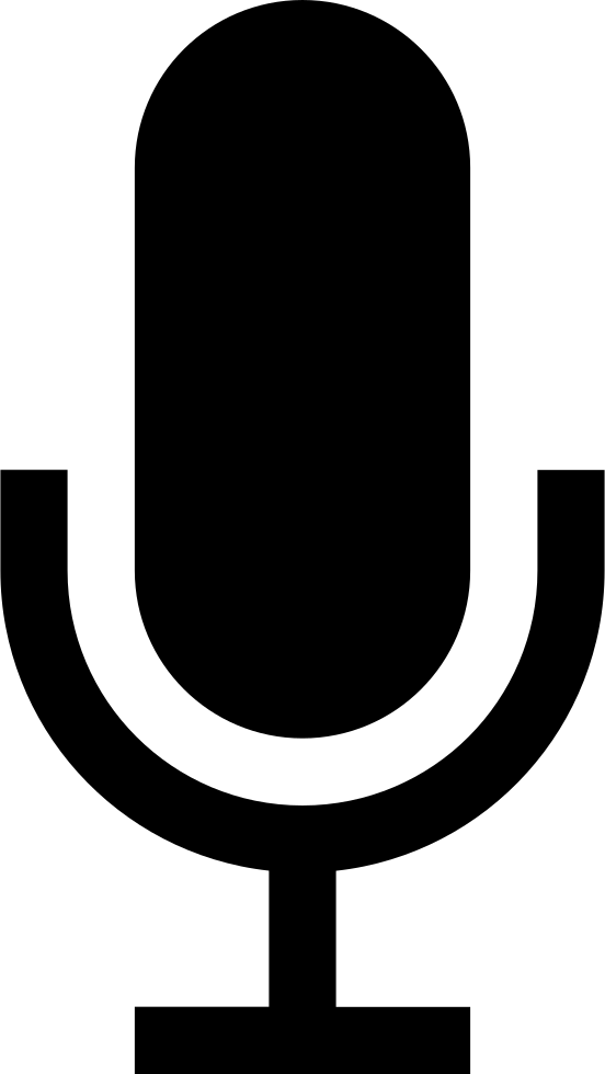 Mic Png Icon (552x980), Png Download