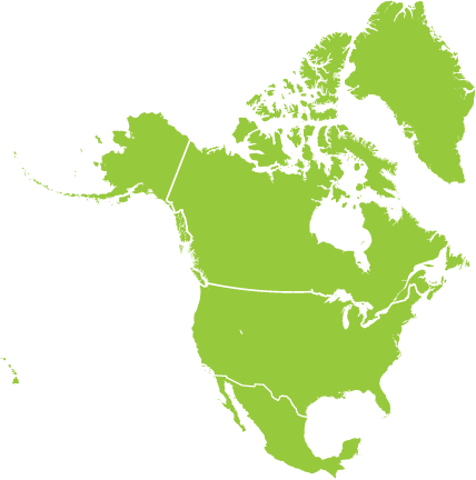 North America - Tomtom Map Of Usa & Canada - Latest Map (428x432), Png Download