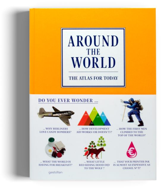 Around The World Gestalten Book - Around The World (900x900), Png Download