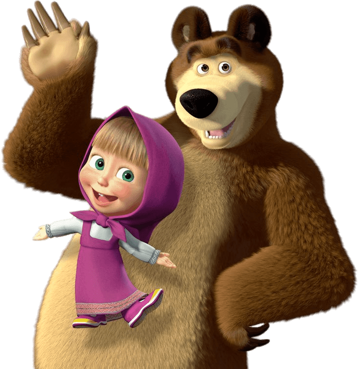 Download - Masha Y El Oso Png (736x749), Png Download