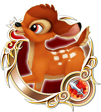 Bambi - Cartoon (330x365), Png Download