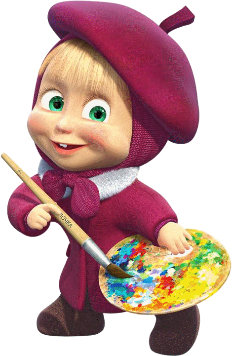 Masha And The Bear Has Been Chosen By Panini Group - Masha Eo Urso Png (550x736), Png Download