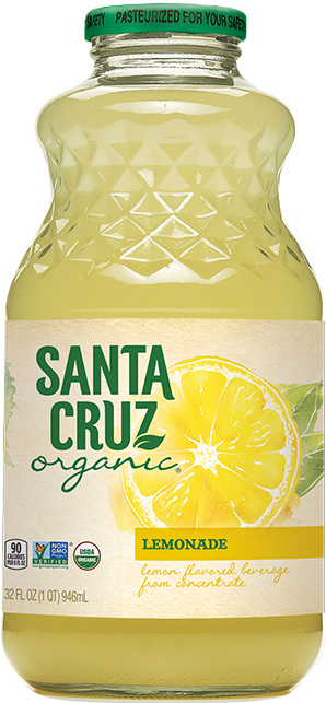 Lemonade - - Santa Cruz Lemonade 32 Oz (320x650), Png Download