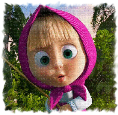 Kaz Creations Masha & The Bear - Masha And The Bear (394x394), Png Download