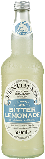 Fentimans Bitter Lemonade 500ml (312x559), Png Download