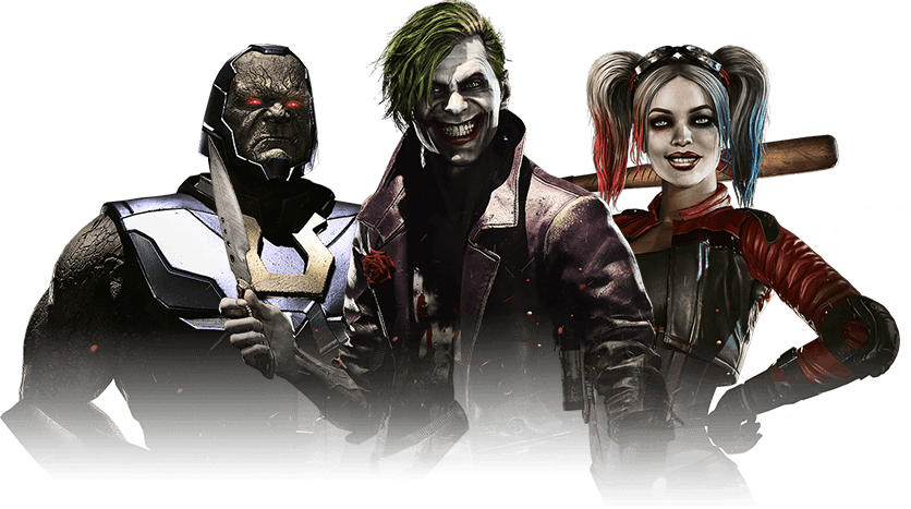 Injustice - Injustice 2 Bad Characters (836x467), Png Download