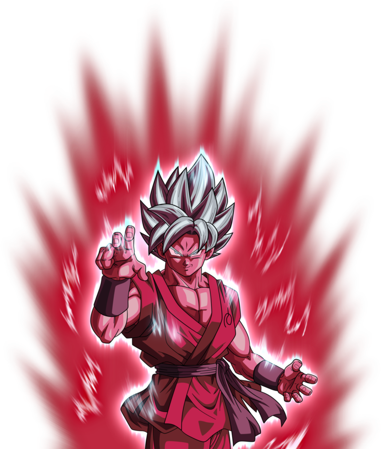 Super Saiyan Blue Goku - Goku Ssj Blue Kaioken Aura (872x916), Png Download