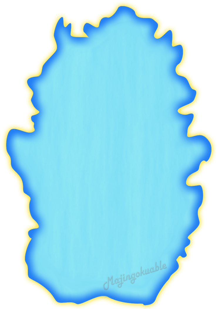 Dragon Ball Z Aura Png - Super Saiyan Aura Png (750x1065), Png Download