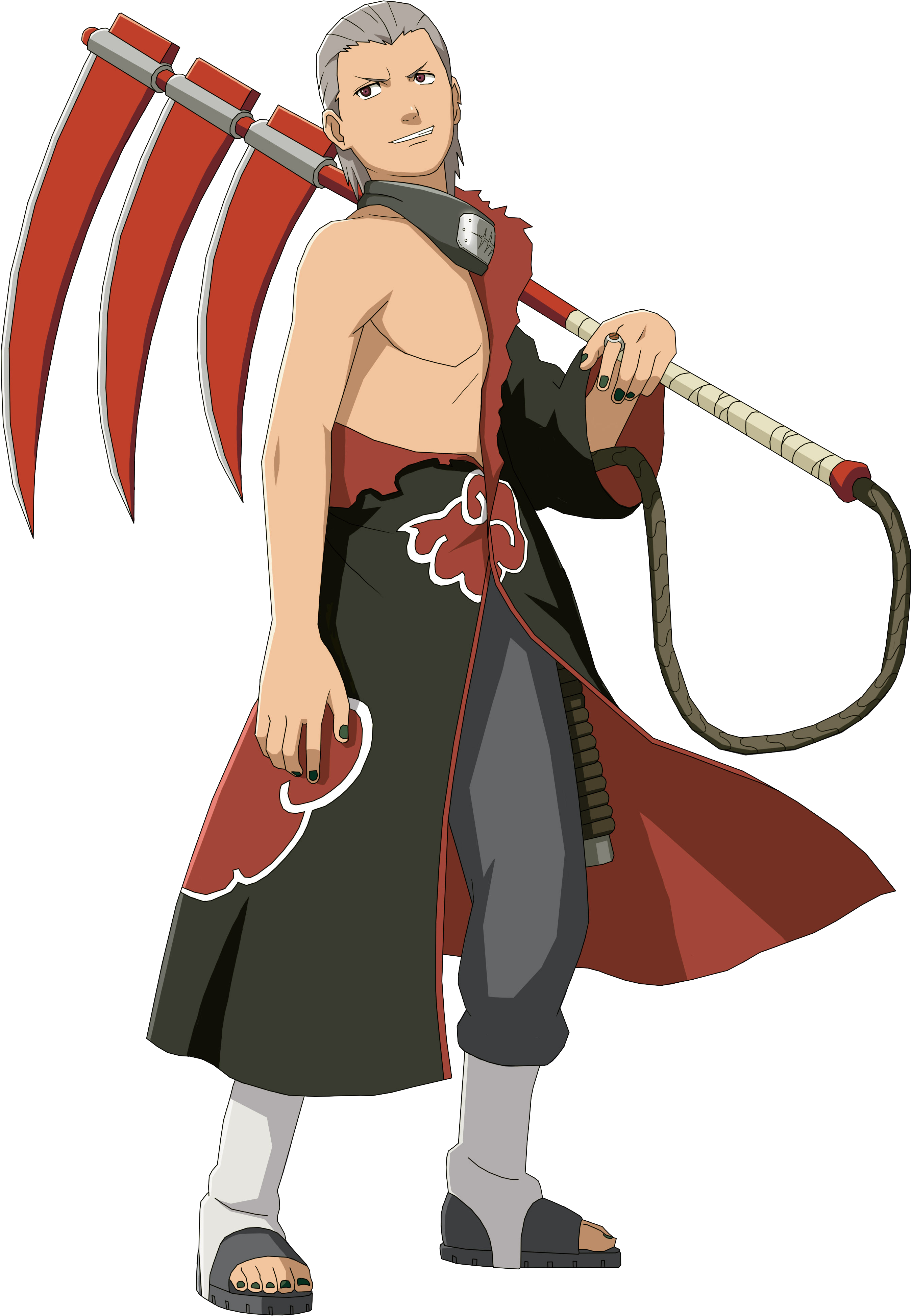 Hidan Is An Antagonist Of Naruto - Hidan Naruto Render (340x481), Png Download