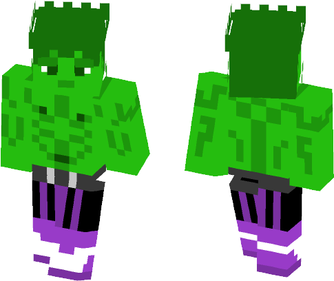 Hulk Rank-1 - Lil Uzi Vert Minecraft Skin (584x497), Png Download
