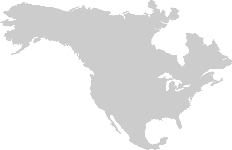 Africa Map Black White - Sprint Coverage Map Costa Rica (765x497), Png Download