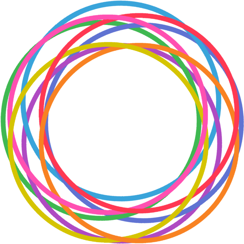 Clipart Free Library Circular By Noeinan On Deviantart - Rainbow Circular (897x890), Png Download