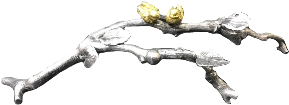 Butterflies Birds - - Fruits Twigs - Bird (944x352), Png Download