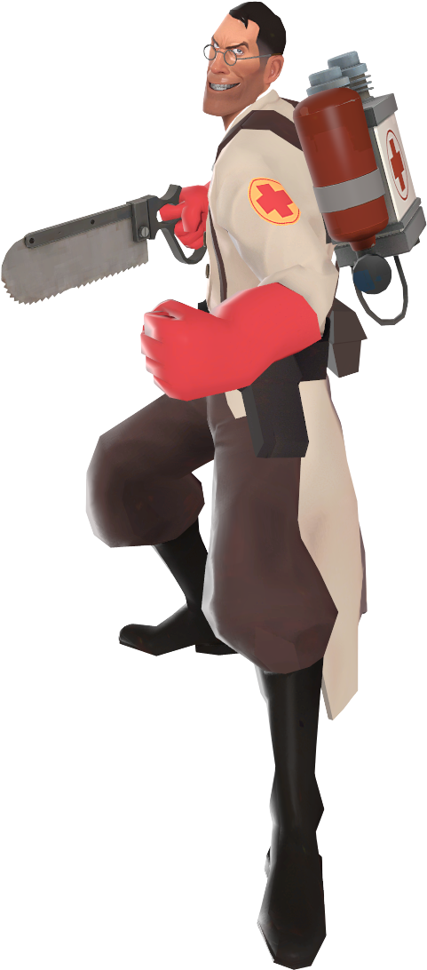 File 130913026959 - Team Fortress 2 Medic (980x1150), Png Download