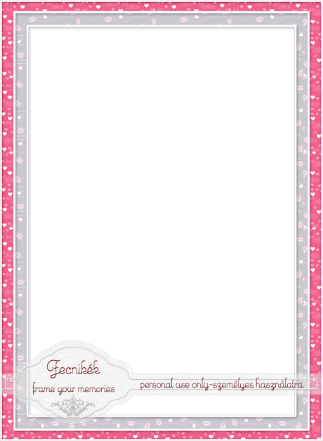 2 Simple, Lovely Frame - Lovely Frame Png (460x628), Png Download