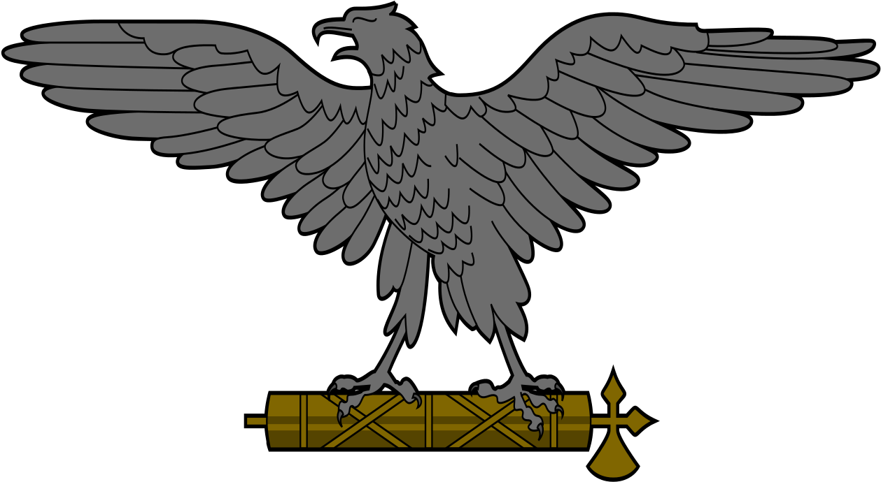 File Eagle With Fasces Modded Wikipedia Fileeagle - Eagle With Fasces (1280x707), Png Download