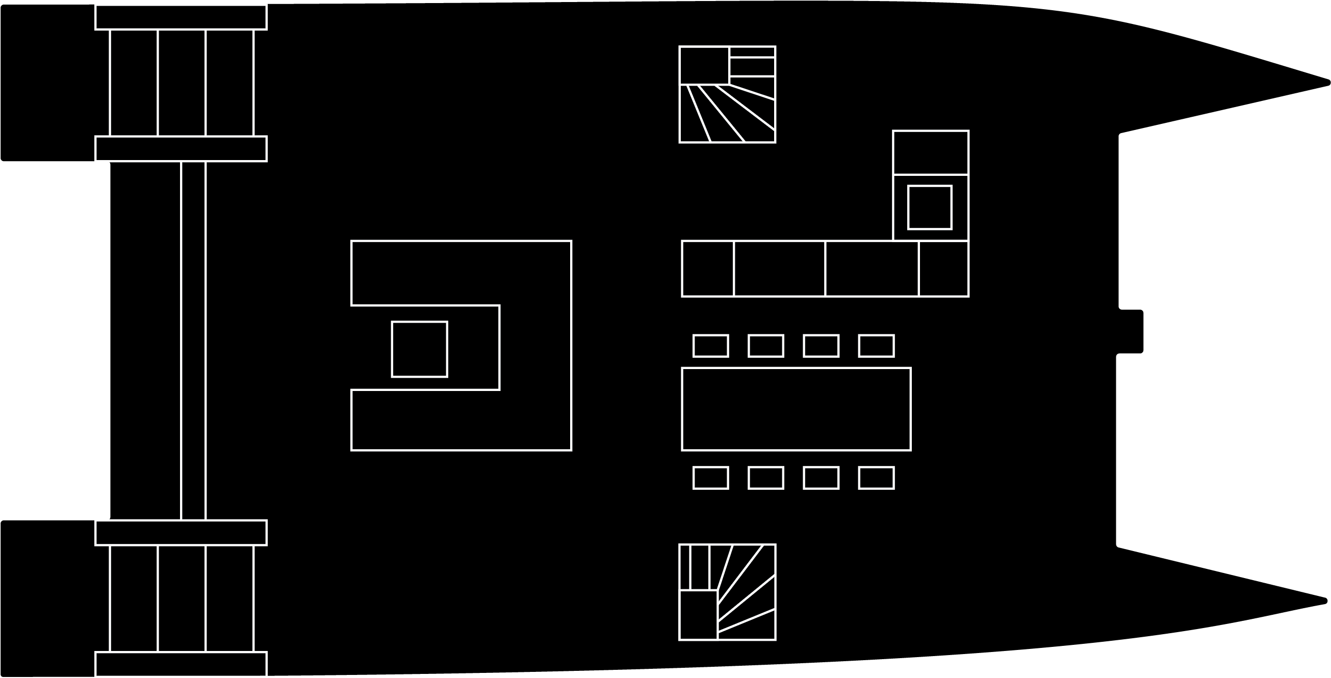 Lower Deck - Architecture (3579x2551), Png Download
